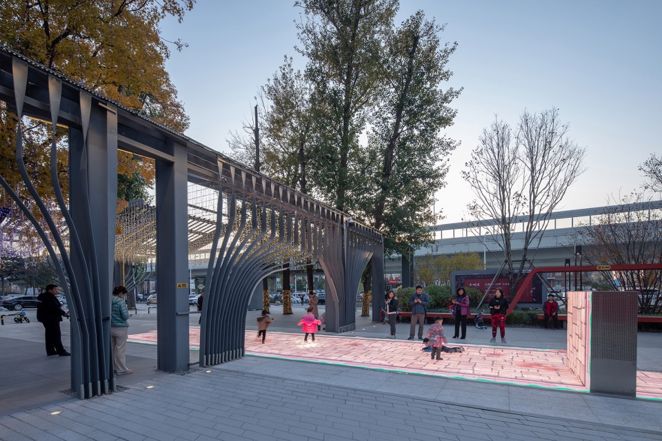 vanke lanshan community pocket park china by partner design studio