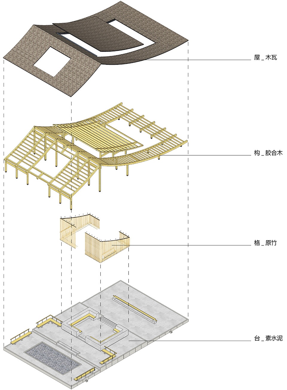 water front graceful pavilion in international horticultural exhibition 2019 of beijing china by ywa landscape architecture beijing insti...