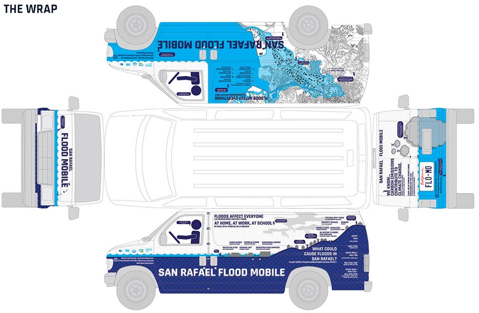 2019 asla communications award of excellence the flomo a mobile messenger for sea level rise by bionic