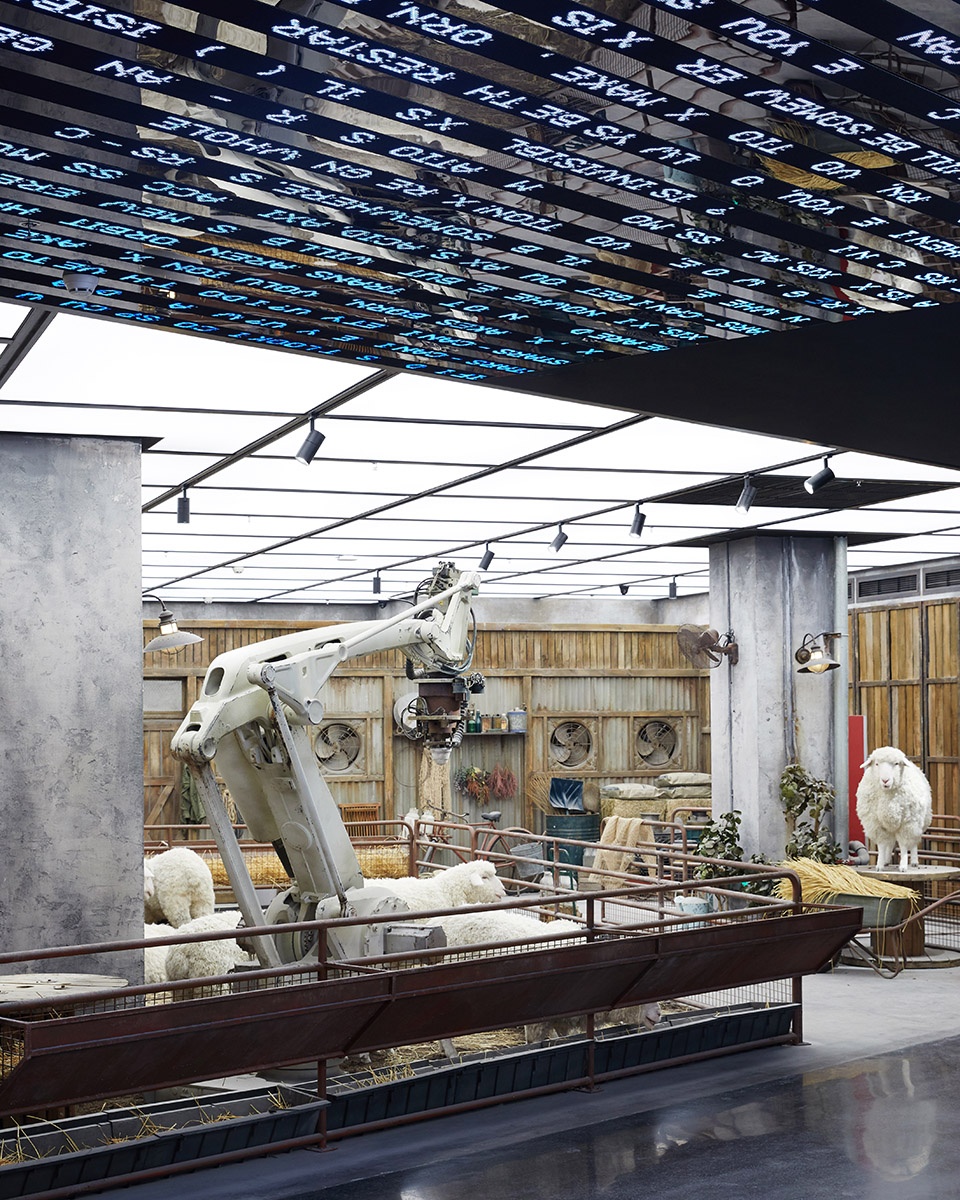 gentle monster introduces the digital analog future to skp s beijing