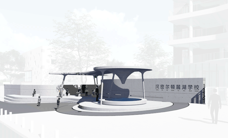 landscape design for chengdu hamilton luxelakes school china by wisto design