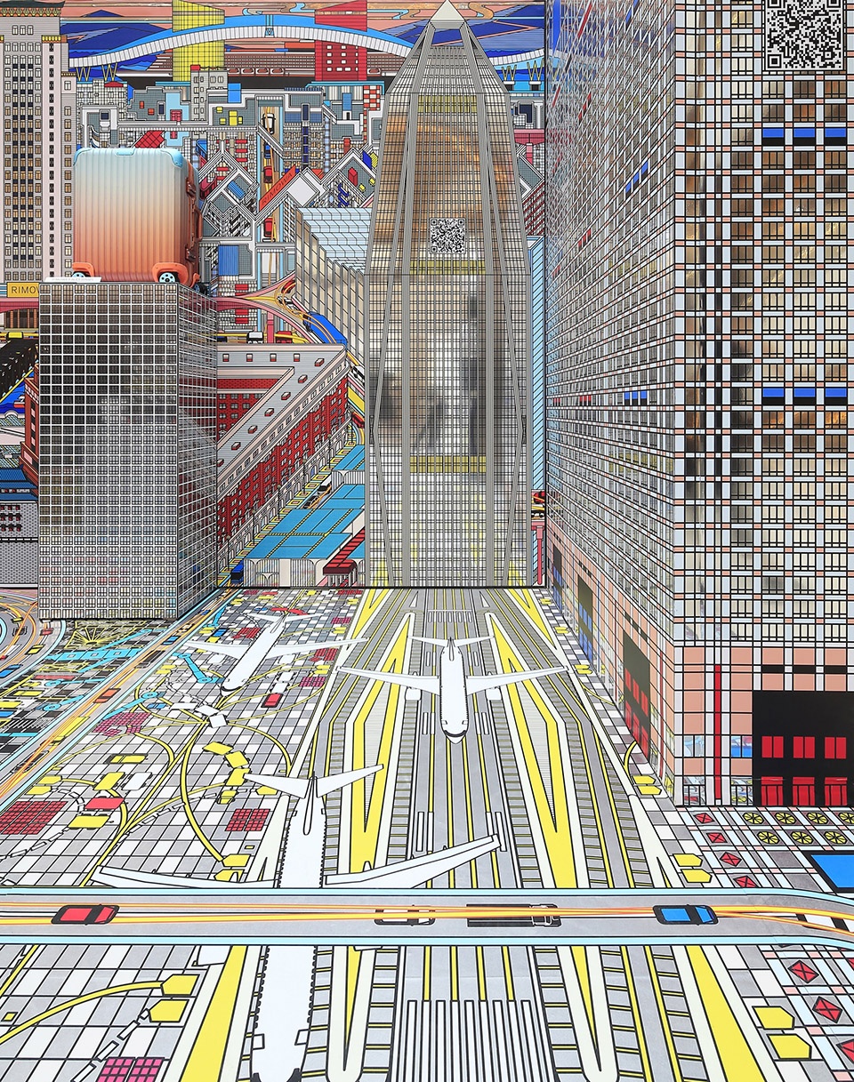 pack the suitcase unfold the city for rimowa china by drawing architecture studio