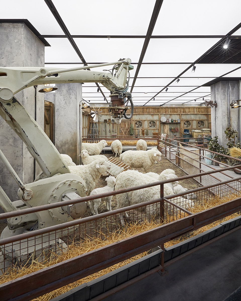 gentle monster introduces the digital analog future to skp s beijing