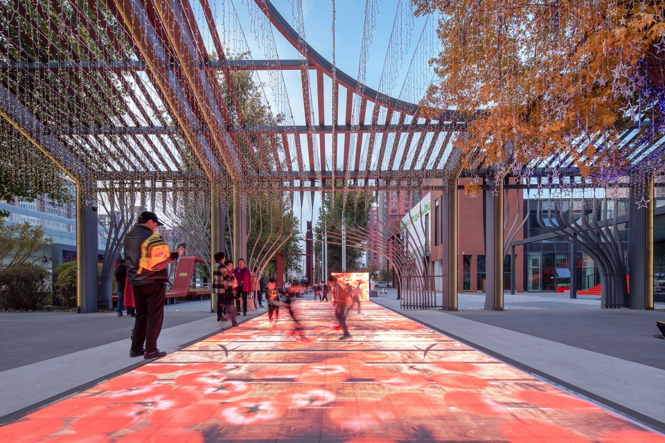 vanke lanshan community pocket park china by partner design studio