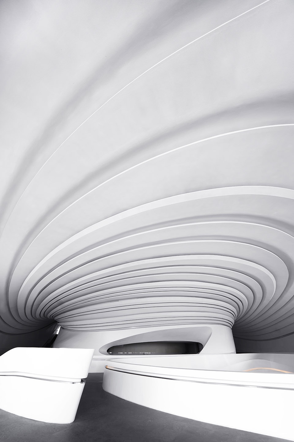 changsha meixihu international culture arts centre by zaha hadid architects