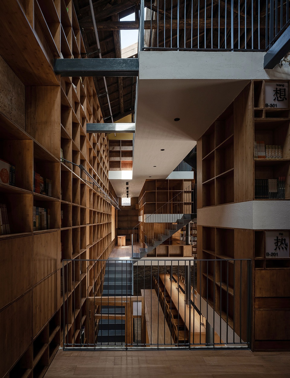 capsule hotel and bookstore in village qinglongwu china by atelier taoc