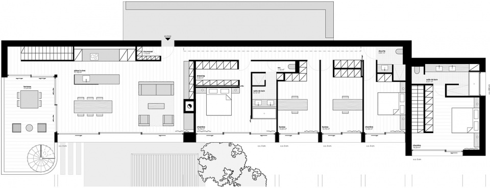 house rofr by ralph germann architectes