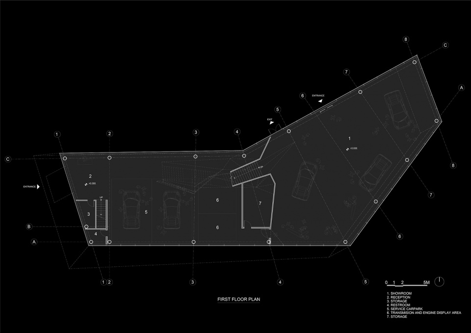 lamborghini exhibition center in zhengzhou china by pma