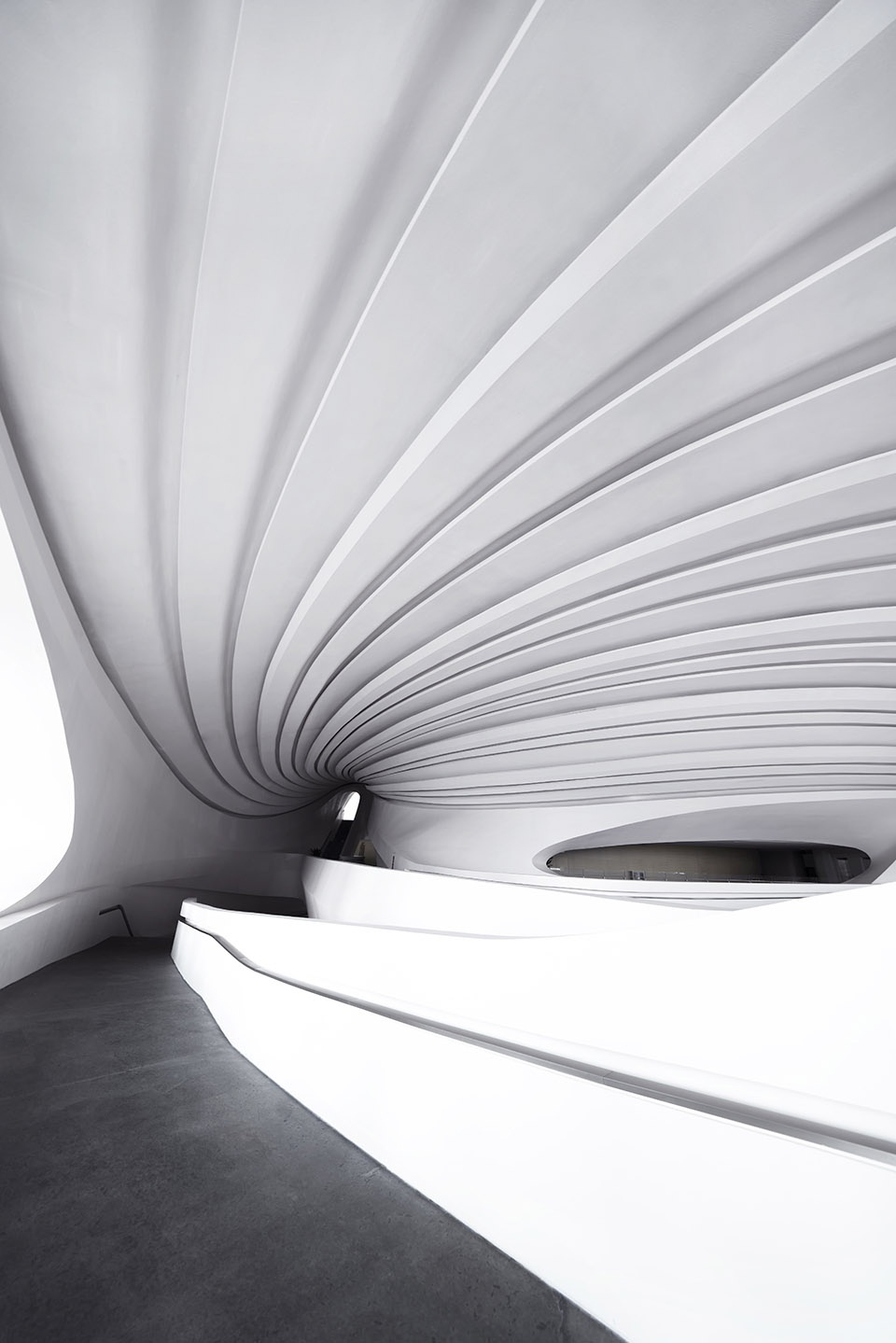 changsha meixihu international culture arts centre by zaha hadid architects