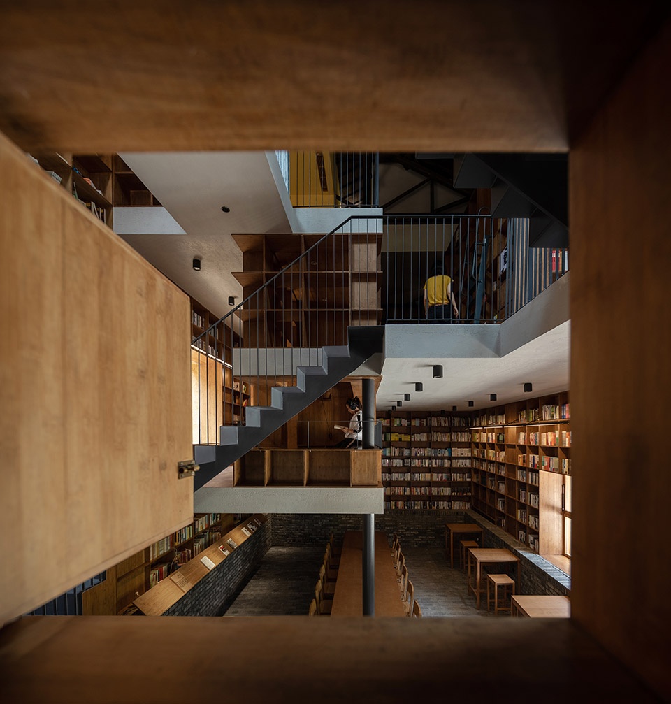 capsule hotel and bookstore in village qinglongwu china by atelier taoc