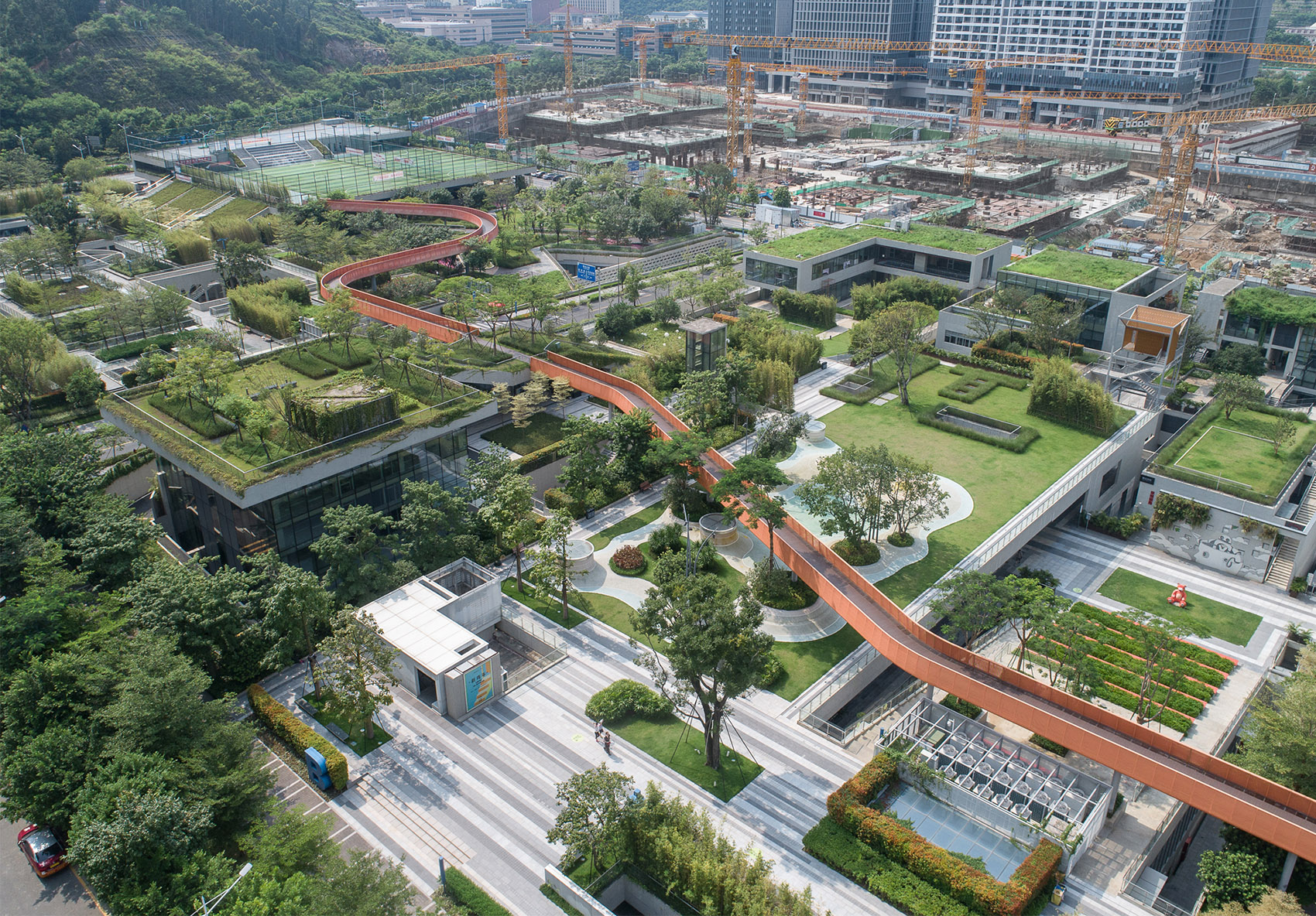 Vanke Cloud City Plot A1-B2 Design Community and Bus Terminal, Shenzhen ...