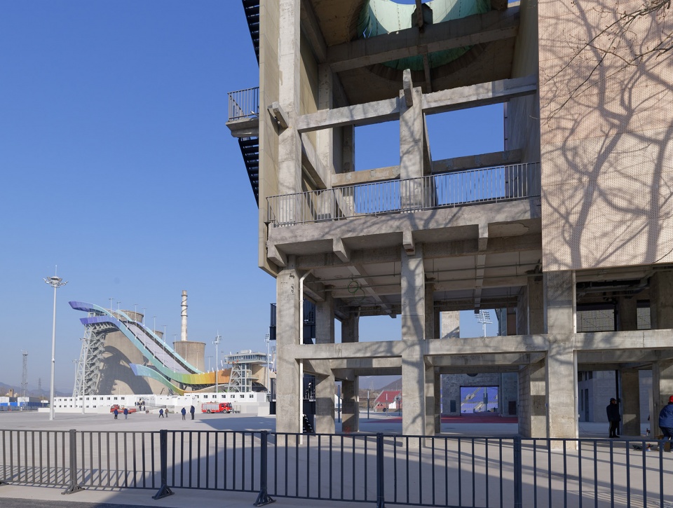 beijing 2022 shougang big air china by architectural design and research institute of tsinghua university
