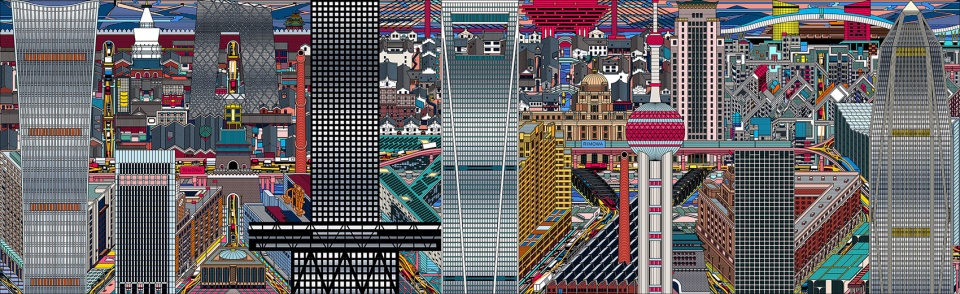 pack the suitcase unfold the city for rimowa china by drawing architecture studio