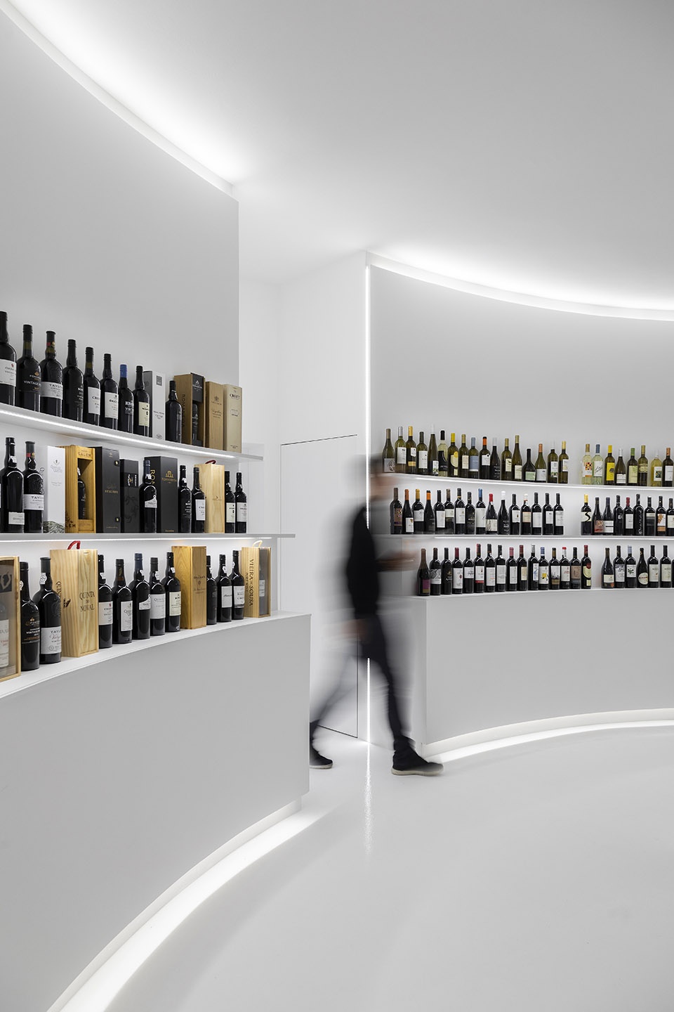 portugal vineyards concept store by porto architects