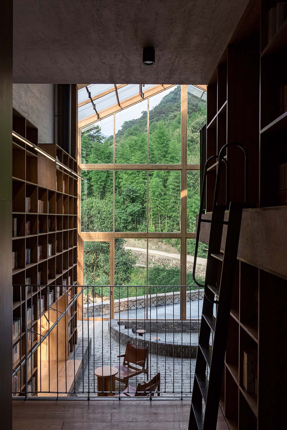capsule hotel and bookstore in village qinglongwu china by atelier taoc