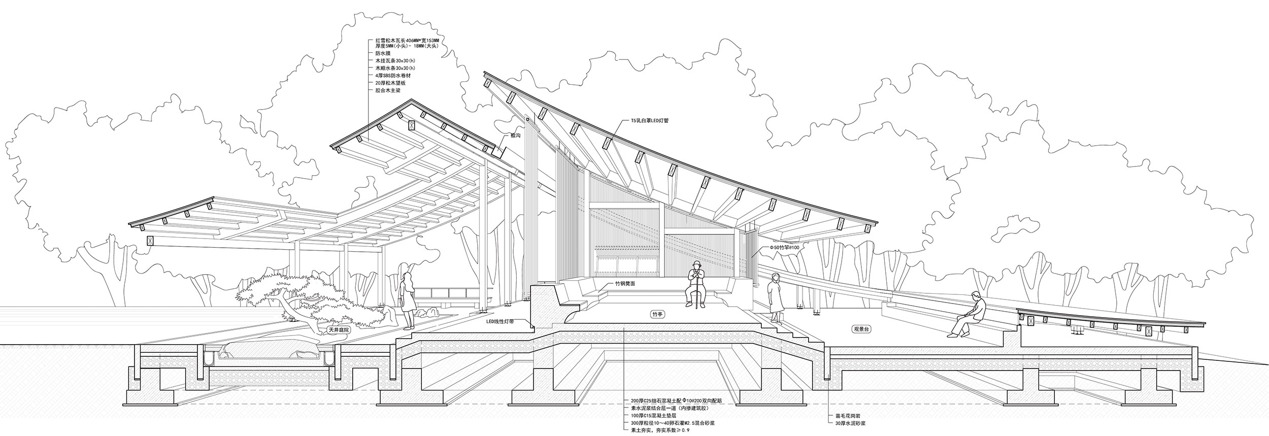 water front graceful pavilion in international horticultural exhibition 2019 of beijing china by ywa landscape architecture beijing insti...