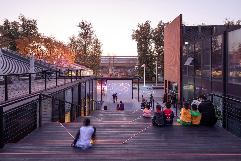 vanke lanshan community pocket park china by partner design studio