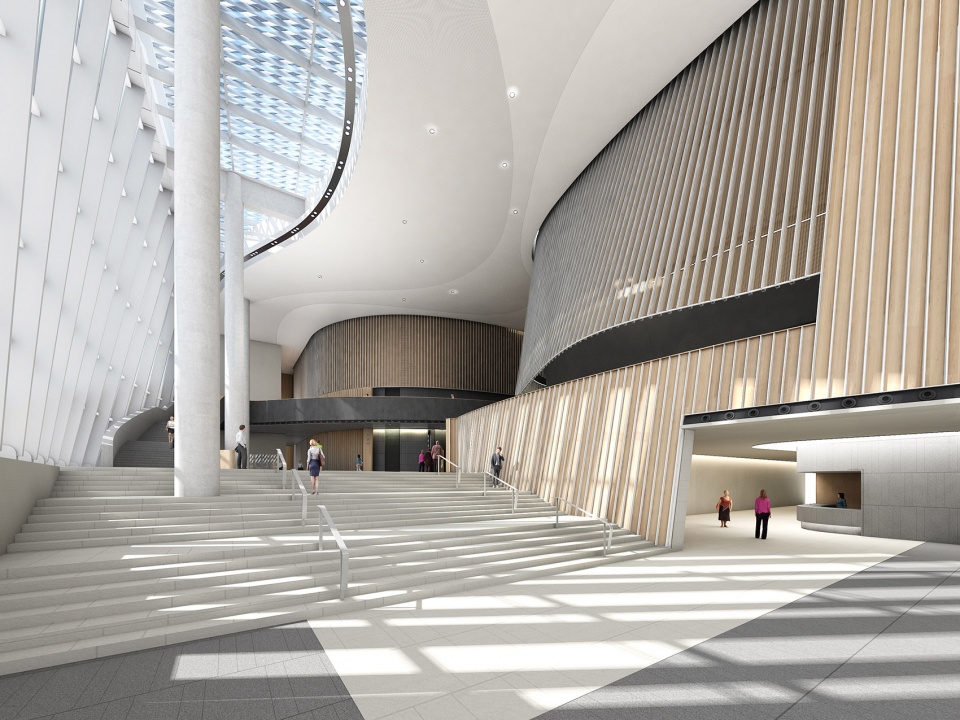 baoan cultural complex china by rocco design architects