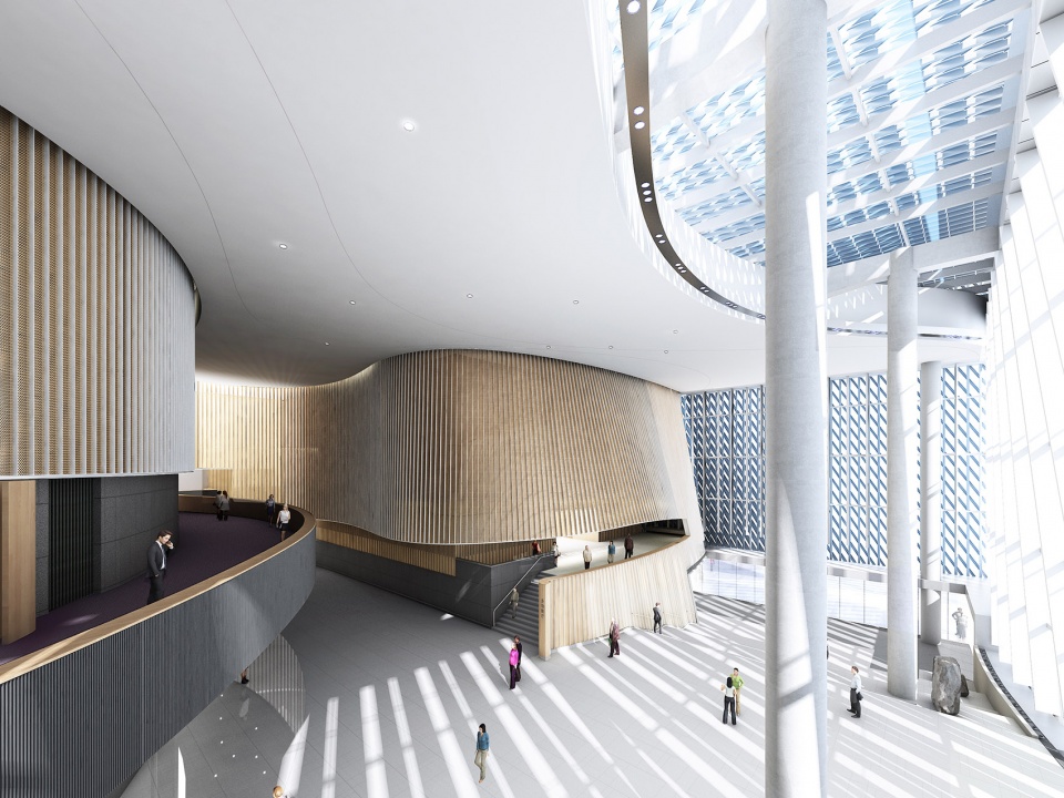 baoan cultural complex china by rocco design architects