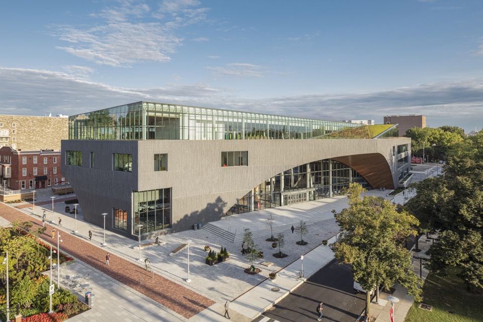 charles library at temple university in philadelphia by snohetta