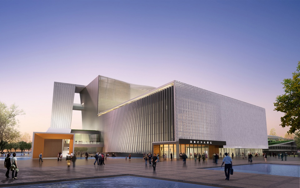baoan cultural complex china by rocco design architects