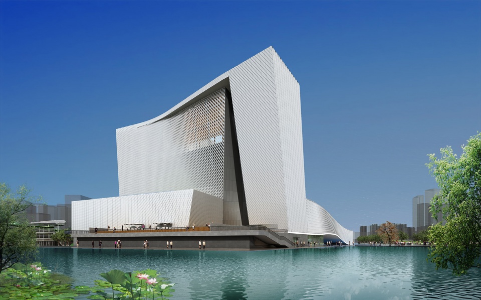 baoan cultural complex china by rocco design architects