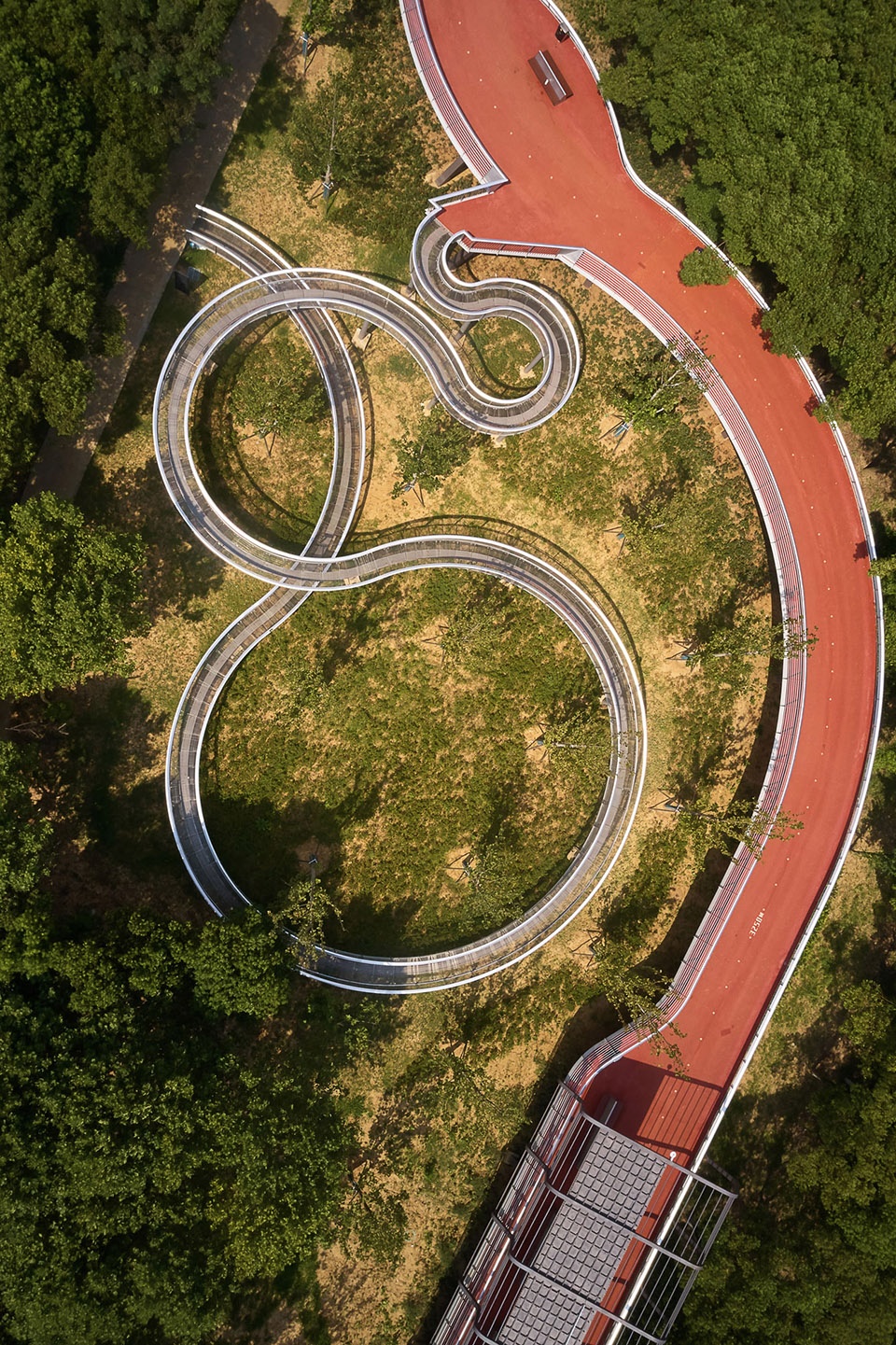 jiangyin greenway china by bau