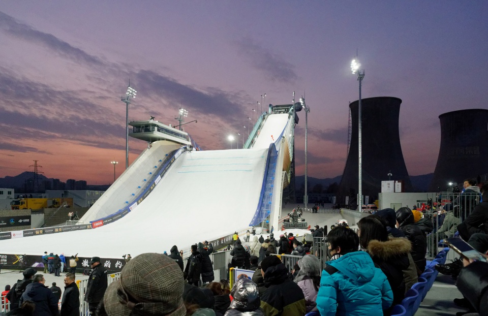 beijing 2022 shougang big air china by architectural design and research institute of tsinghua university