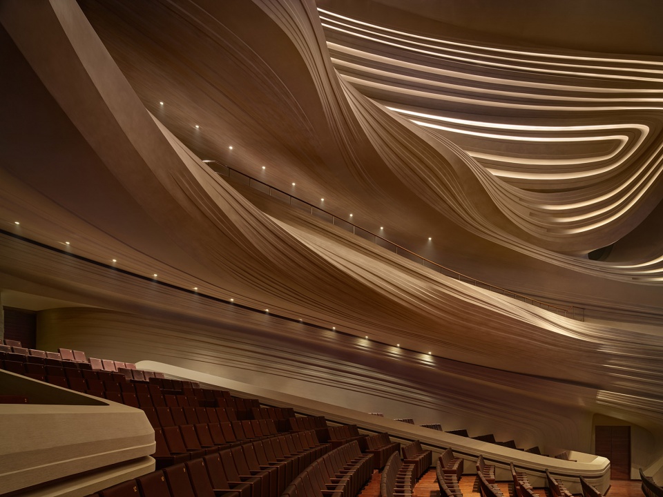 changsha meixihu international culture arts centre by zaha hadid architects