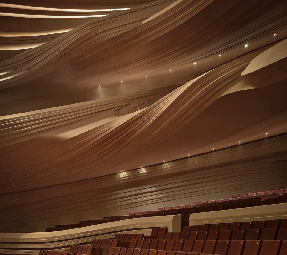 changsha meixihu international culture arts centre by zaha hadid architects