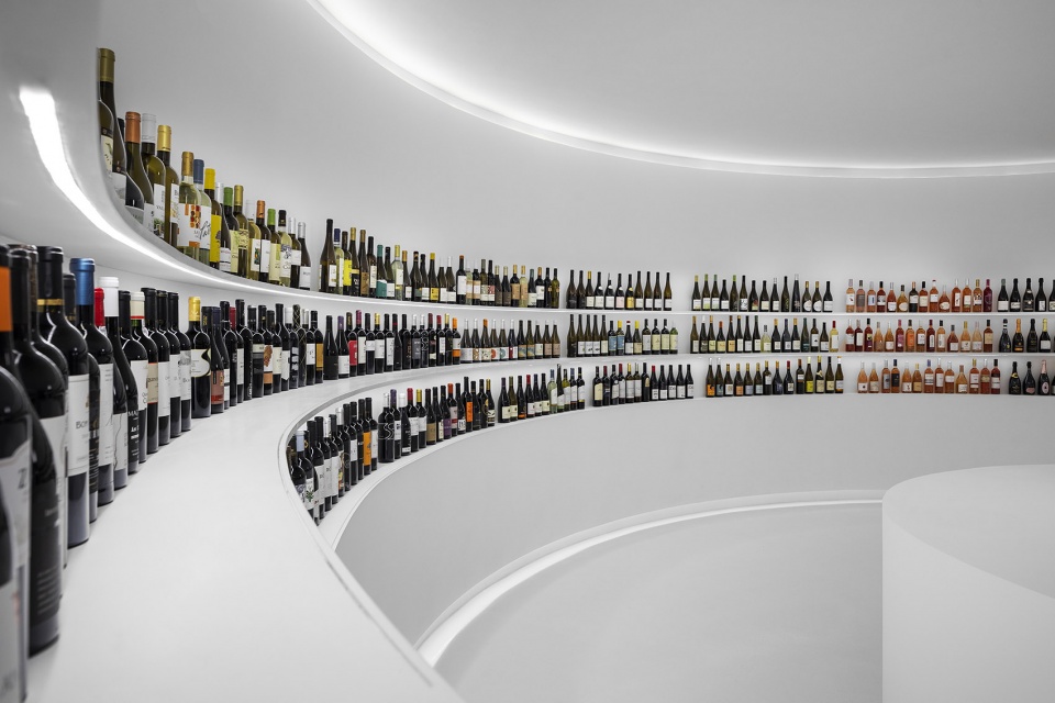 portugal vineyards concept store by porto architects