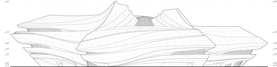 changsha meixihu international culture arts centre by zaha hadid architects 1