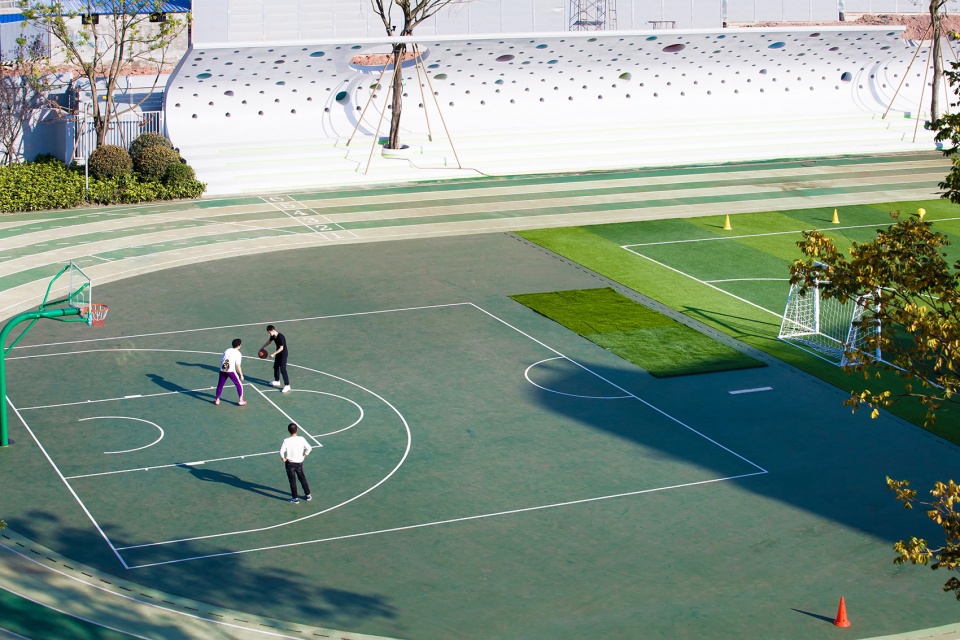 landscape design for chengdu hamilton luxelakes school china by wisto design