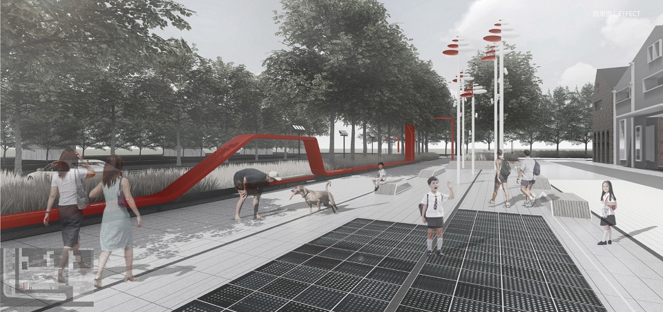 vanke lanshan community pocket park china by partner design studio