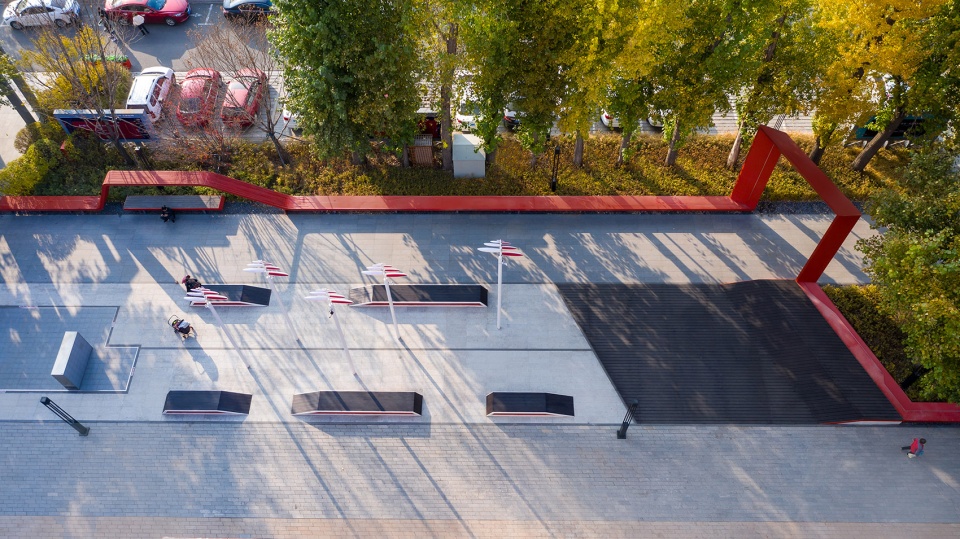 vanke lanshan community pocket park china by partner design studio