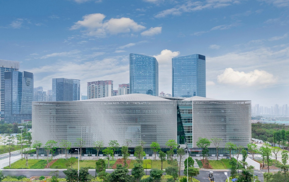 baoan cultural complex china by rocco design architects