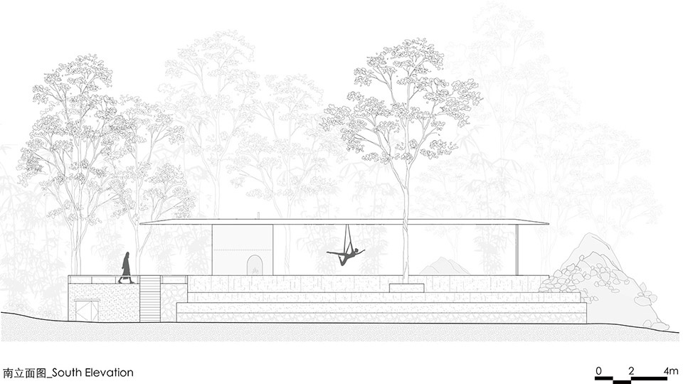 pavilion for yoga and pool in xy yunlu hotel china by atelier liu yuyang architects 1