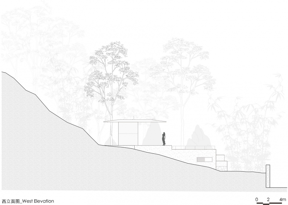 pavilion for yoga and pool in xy yunlu hotel china by atelier liu yuyang architects