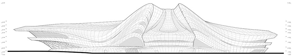 changsha meixihu international culture arts centre by zaha hadid architects 1