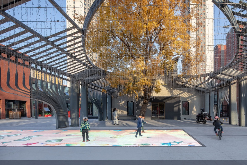 vanke lanshan community pocket park china by partner design studio