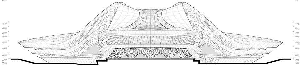 changsha meixihu international culture arts centre by zaha hadid architects 1