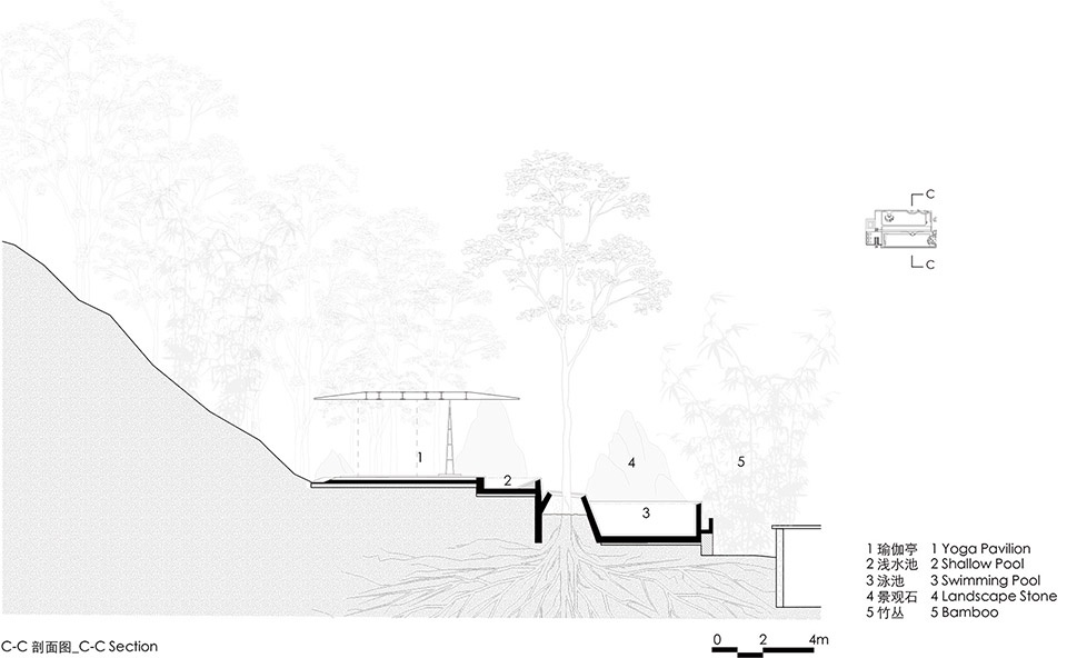 pavilion for yoga and pool in xy yunlu hotel china by atelier liu yuyang architects 1