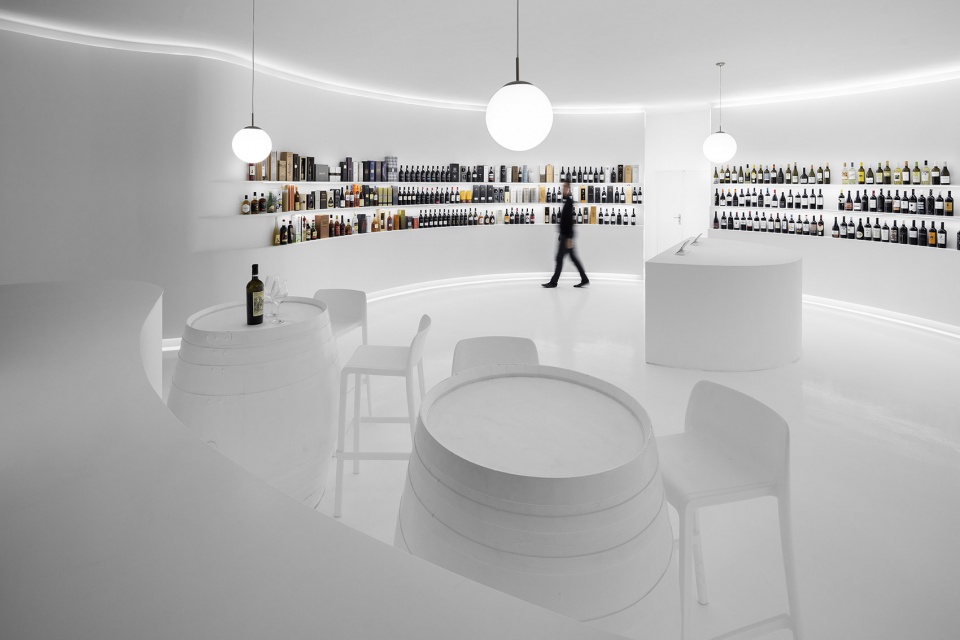 portugal vineyards concept store by porto architects