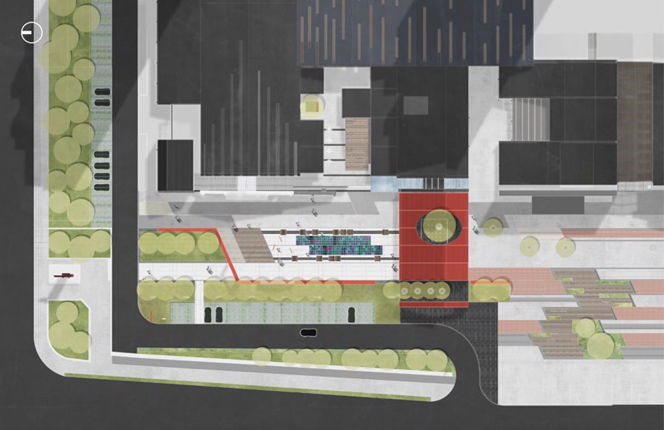 vanke lanshan community pocket park china by partner design studio