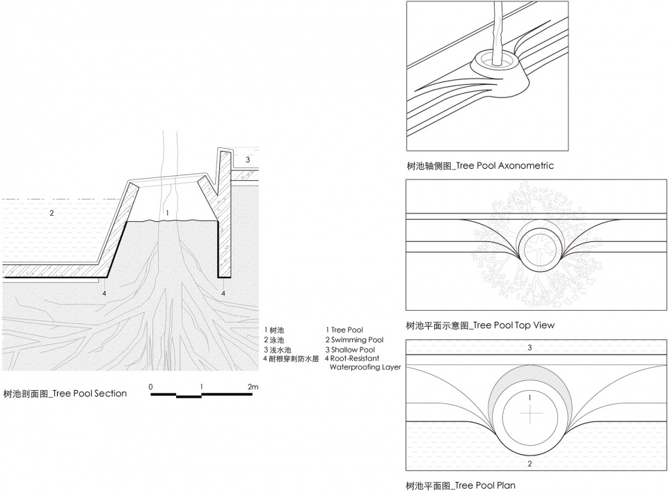 pavilion for yoga and pool in xy yunlu hotel china by atelier liu yuyang architects