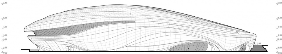 changsha meixihu international culture arts centre by zaha hadid architects 2