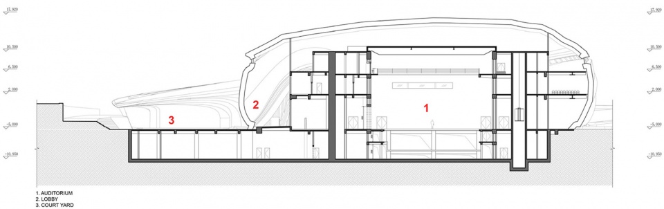 changsha meixihu international culture arts centre by zaha hadid architects 1