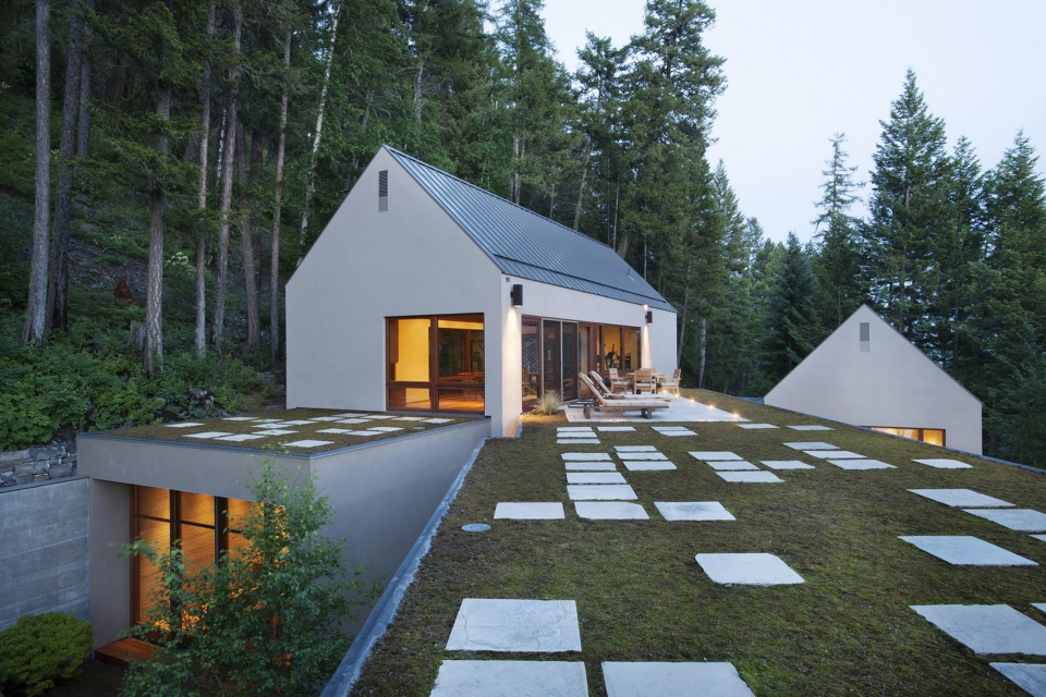 whitefish poolhouse gallery by cushing terrell