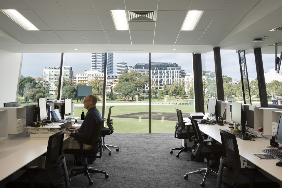 victorian cricket and community centre by cox architecture