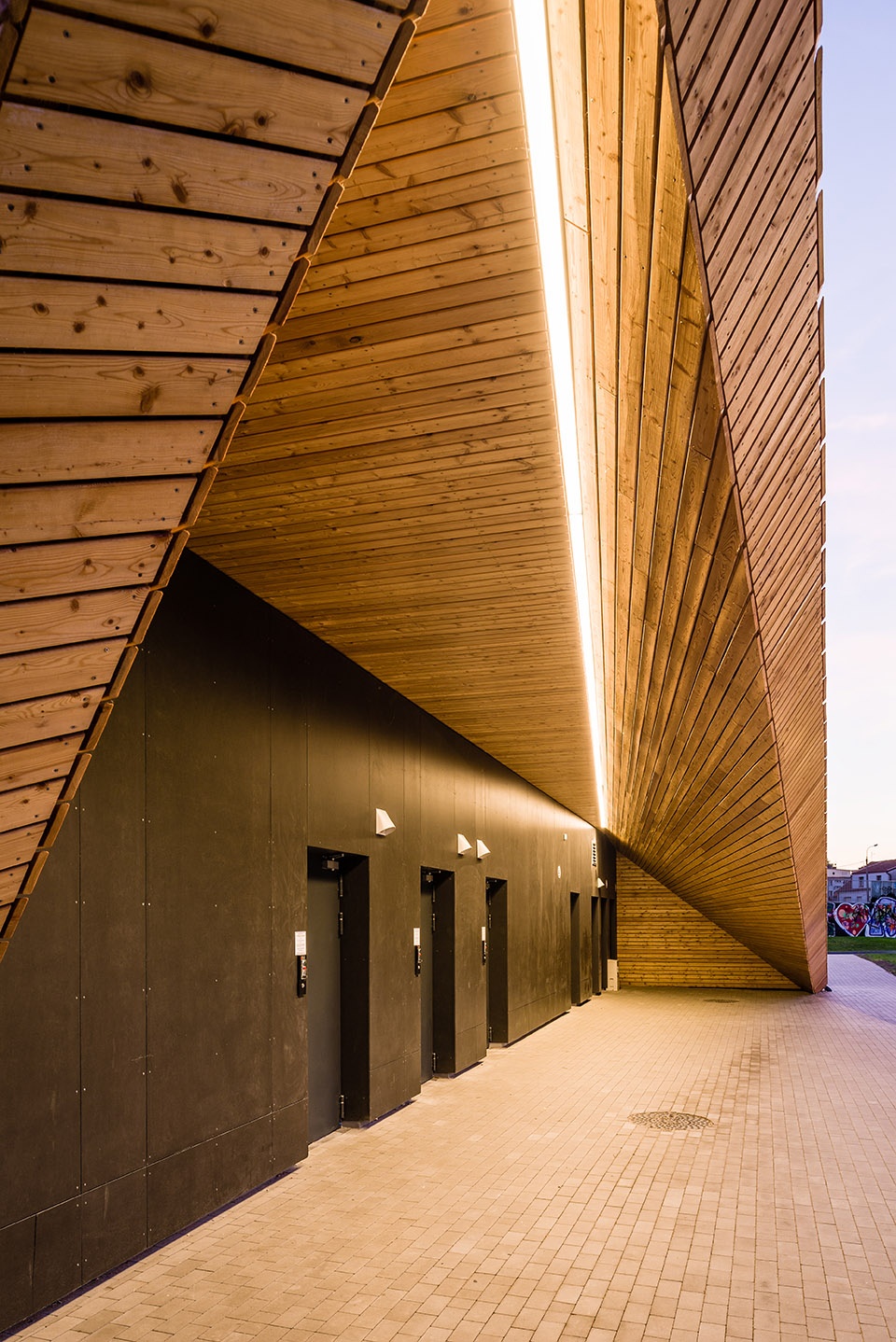 canoeing training base by psba inooni martyna lenart zygmunt